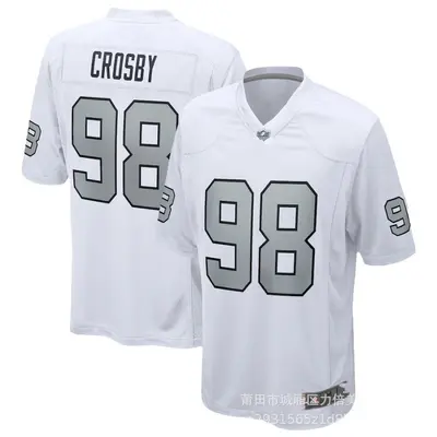 Raiders Legend Retro Nakışlı Rugby Forması, İkinci Nesil, Fan Elite Edition