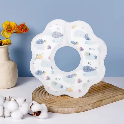 Muchen disposable bibs for babies, independent packaging, non-washable waterproof pockets, baby bibs, non-woven drool bibs, ready for sale - 12