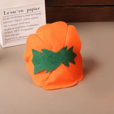 Halloween Large Pumpkin Hat Headband for Kids, Festival Party Costume - 7