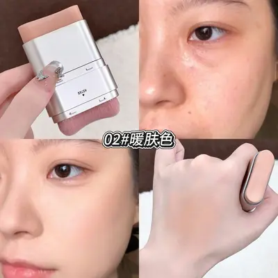 SHAQINUO Samt-Concealer-Stick, 2-in-1 Foundation-Stick - 8