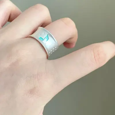 Vintage-Goldring mit Kleeblattmuster, verstellbar - 12