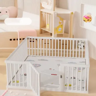 Baby Play Yard Safety Fence, Indoor Crawling Barrier