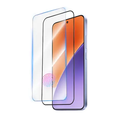 Xiaomi 15 Uyumlu Temperli Cam Ekran Koruyucu, Parmak İzi Uyumlu
