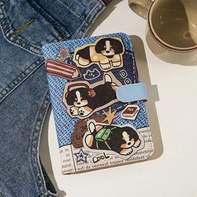 Pasaport kılıfı, çok amaçlı kart cüzdanı, anime tasarım - 2