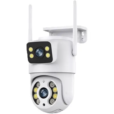 ICsee Outdoor 5G çift frekans izleme kamerası, çift lens, WiFi, HD