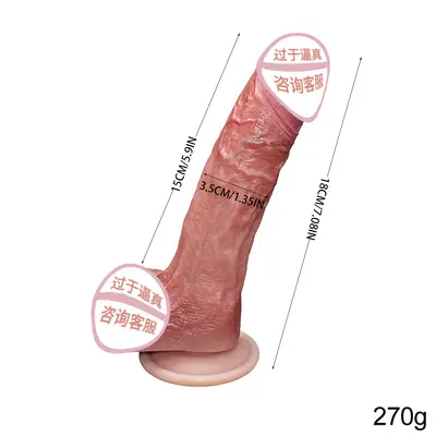Bendable Vibrating Adult Massage Wand, Electric Realistic Design - 6