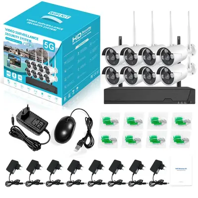 4K WiFi network camera system with audio AHD - 8
