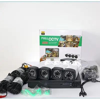 4/8 channel CCTV surveillance kit, Full HD night vision - 2