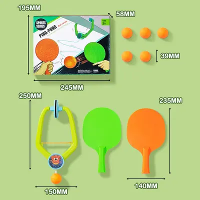 Hanging Table Tennis Trainer for Kids, Vision and Coordination - 7