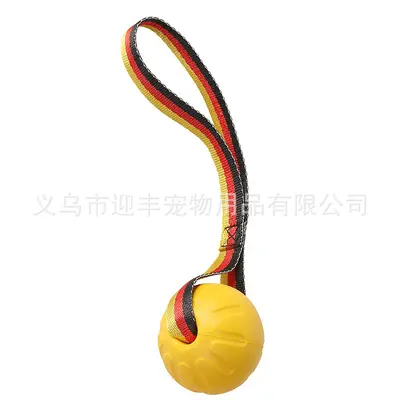 Large Dog Toy Interactive Ring Frisbee Tug Chew-Resistant for Golden Retriever - 9