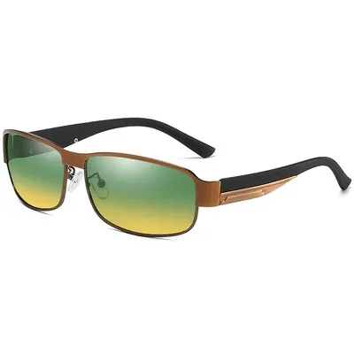 Jifeng Polarized Men's Sunglasses, Inner Coated, Driving Glasses - 9