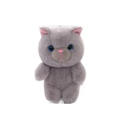 Kedi peluş oyuncak figür, çanta aksesuarı, kız çocuklar için hediye