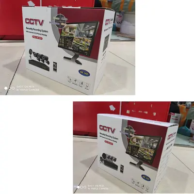CCTV kamera sistemi 4 kanal AHD dış mekan, 4 adet 960P 1.3MP