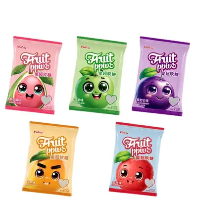 Blackcurrant Guava Fruit Gummy Candy - 5