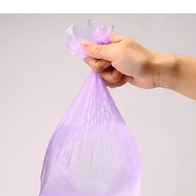 Pet Waste Bags with Tear-Off Perforation for Cats and Dogs