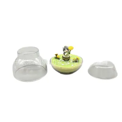 Meereskatzen-Haiküsse Blindbox-Figur, transparente Flaschendeko