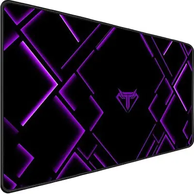 Black Anti-Slip Mouse Pad, Custom Design, Stitched Edges - 8