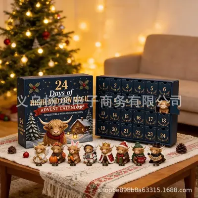 Highland Cow Magic Advent Calendar