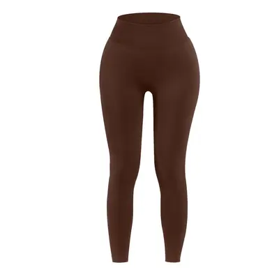 Yüksek Bel Şeftali Kalça Yoga Dokuz Çeyrek Pantolon, Karın Sıkılaştırıcı, Hızlı Kuruyan