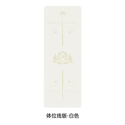 Yoga matı 185x68cm, PU kauçuk, 5mm, kaymaz, şok emici - 10