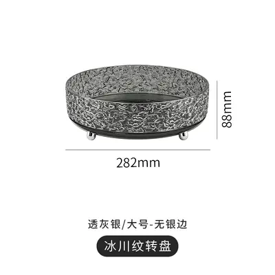 Rotating cosmetic storage box for makeup desk - 10