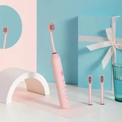 Sonic Electric Toothbrush, Soft Bristles, Rechargeable, Adult - 4