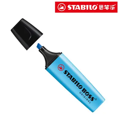 STABILO BOSS 70 Quick-Drying Highlighter Pastel Colour Set - 8