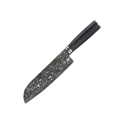 Damascus Chef Knife Fruit Knife Stainless Steel Knife Set Japanese Knife Santoku Vegetable Knife Cross-Border Supply - 10