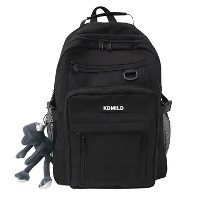 Middle School Backpack, Large Capacity, Waterproof Nylon - 10