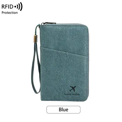 RFID Reisepass-Etui, Reißverschluss, Reisedokumente - 11
