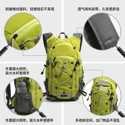 Mountaineering backpack, breathable, lightweight, waterproof, women's - 4