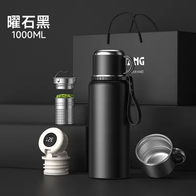 316 Stainless Steel Large Capacity Insulated Water Bottle, Portable Tea Infuser - 9