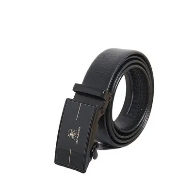 Playboy boxed display leather belt wholesale men's automatic buckle belt plastic box belt street stall business belt for men