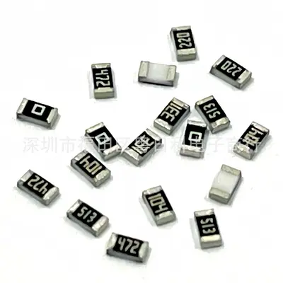 Electronic Component Set: Resistors, Capacitors, Diodes, Transistors, IC Chips