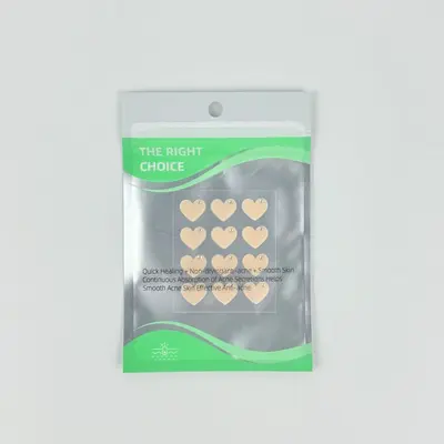 Acne patches, flower design, makeup-compatible - 10