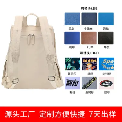 Women's Multifunctional Laptop Backpack, Large Capacity - 3