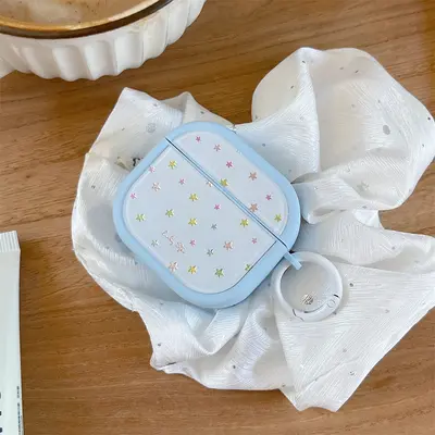 AirPods Pro 3/4 Gen headphone case, star pattern