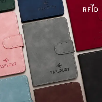 RFID pasaport çantası belge ve bilet tutuşu