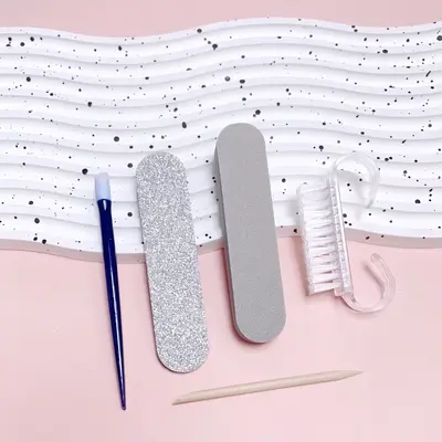 Portable nail care kit with clippers, file and tools - 9