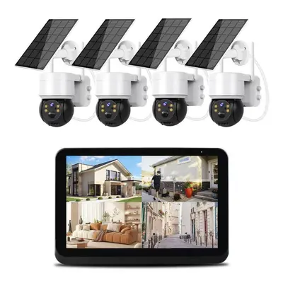 wifi套装监控摄像头 ICSEE超级看看4路带屏幕wifi套装监控摄像头 - 10