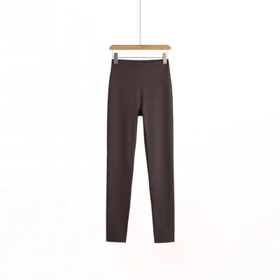Çıplak his yoga pantolonu, yüksek bel, kalça kaldırıcı, dokuz çeyrek - 11