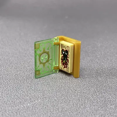 MOC-Bausteine Referenzbuch mit Minifiguren-Halter - 13