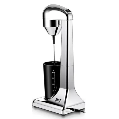RAF Electric Stainless Steel Milk Frother, European Standard