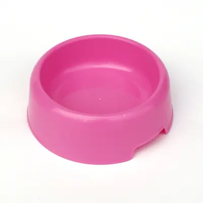 Pet kleine runde Schüssel, Haustier-Kunststoffschüssel, Hundeschüssel, Katzenschüssel, Kunststoffschüssel, Wasserschale, Haustierbedarf - 9