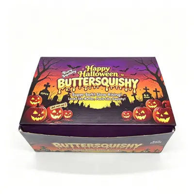 Halloween-Butterstick-Quetschspielzeug aus PU, langsam rückstellend