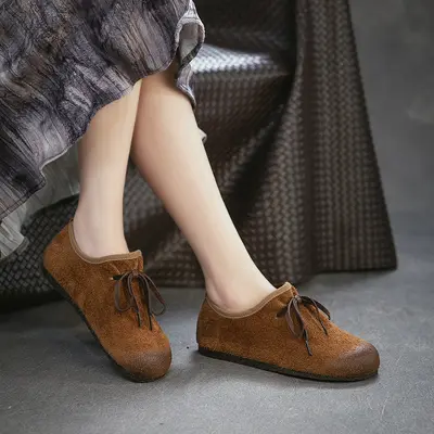 Women's Lightweight Loafers, Top-Grain Cowhide Leather