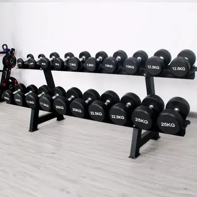 Dumbbell seti depolama rafı kombineli - 8