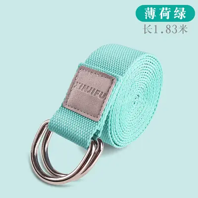 Pure Cotton Non-Stretch Yoga Strap, Anti-Hunchback, Professional - 9