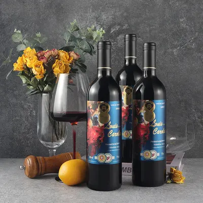 OEM Manufacturer Custom Wholesale Dry Red Wine Source Factory Premium Red Wine Live Streaming Group Buying Distribution Dropshipping
