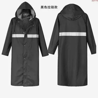 连体加长加厚长款全身一体式雨衣防暴雨工地外卖骑行专用雨衣 - 7